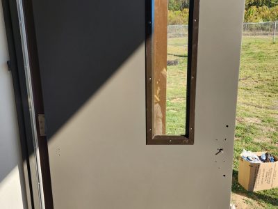 Commercial Metal Door Refinishing
