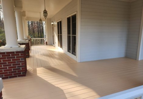 Porch Staining