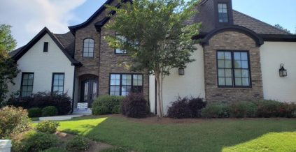 Exterior Painted Brick