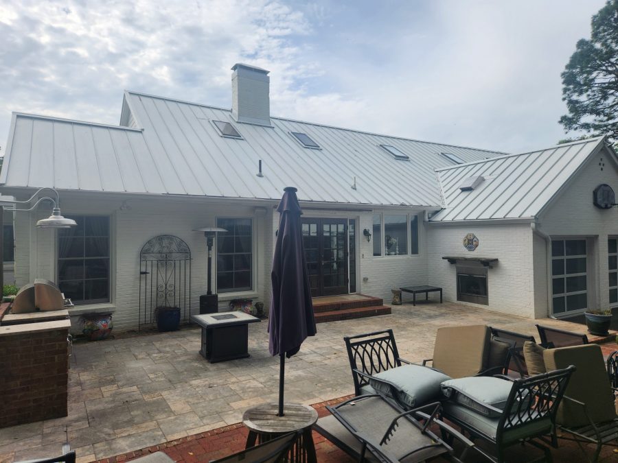 After Metal Roof Cleaning Mountain Brook, AL Preview Image 1