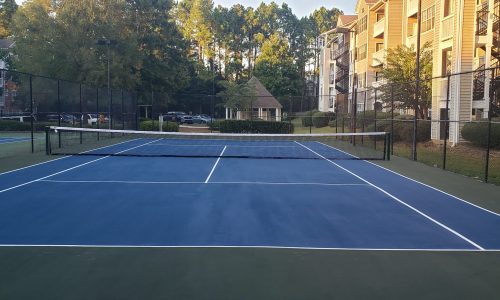 Tennis Court Painting