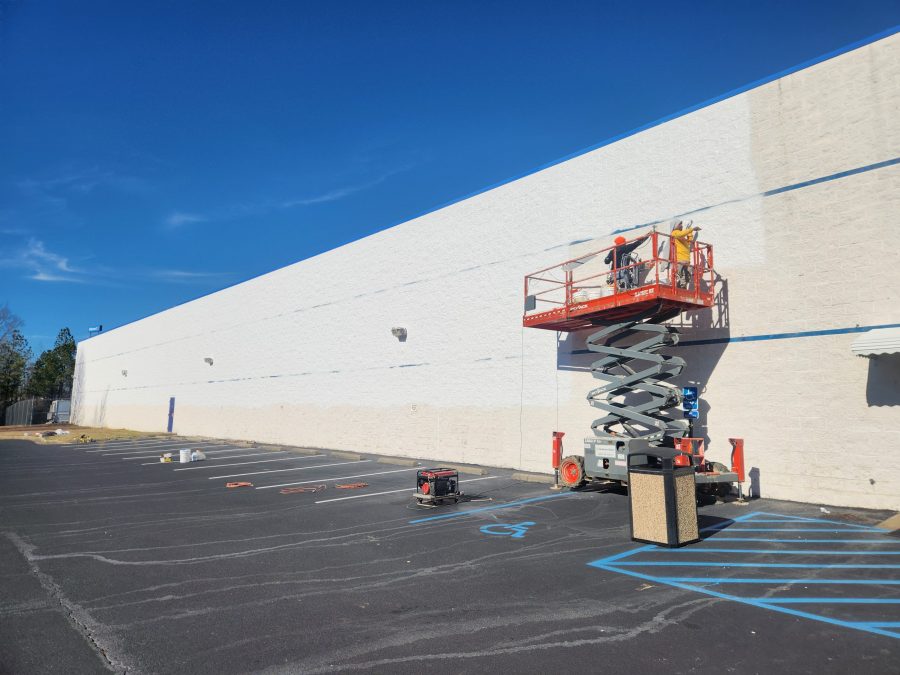 During Professional Commercial Painting Preview Image 1