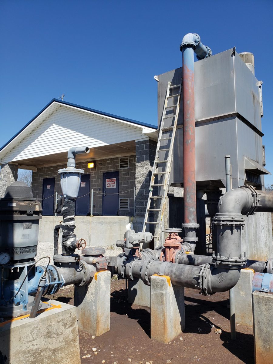 before commercial water plant professional painting Preview Image 5