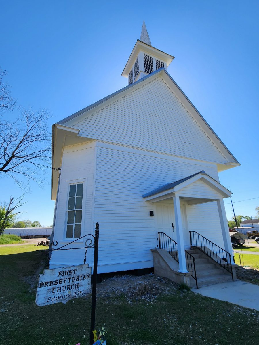 Carrolton, AL Exterior Church Painting Preview Image 2