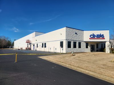 Cintas Commercial Building Exterior Painting