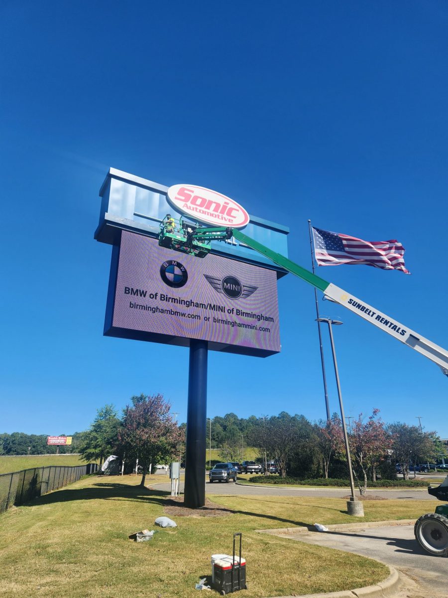 During Commercial Sign Painting Preview Image 2