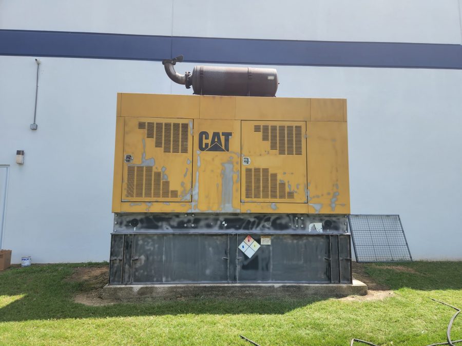 Before Professional Generator Painting Service Preview Image 3