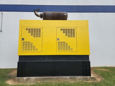 Sandblasting and Generator Painting After