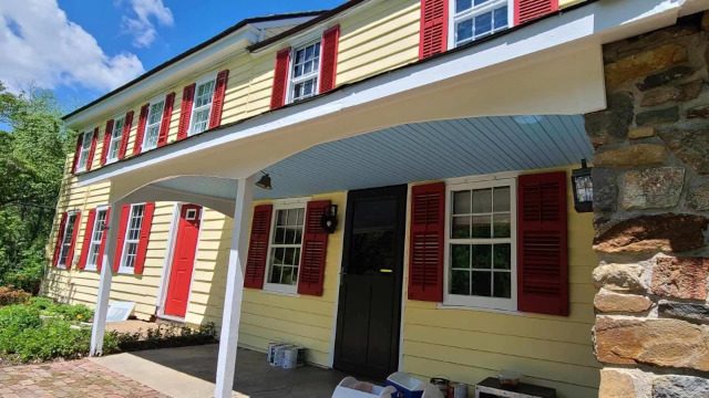 photo of repainted house in stewartsville - after Preview Image 4
