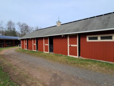 repainted barn in ringoes