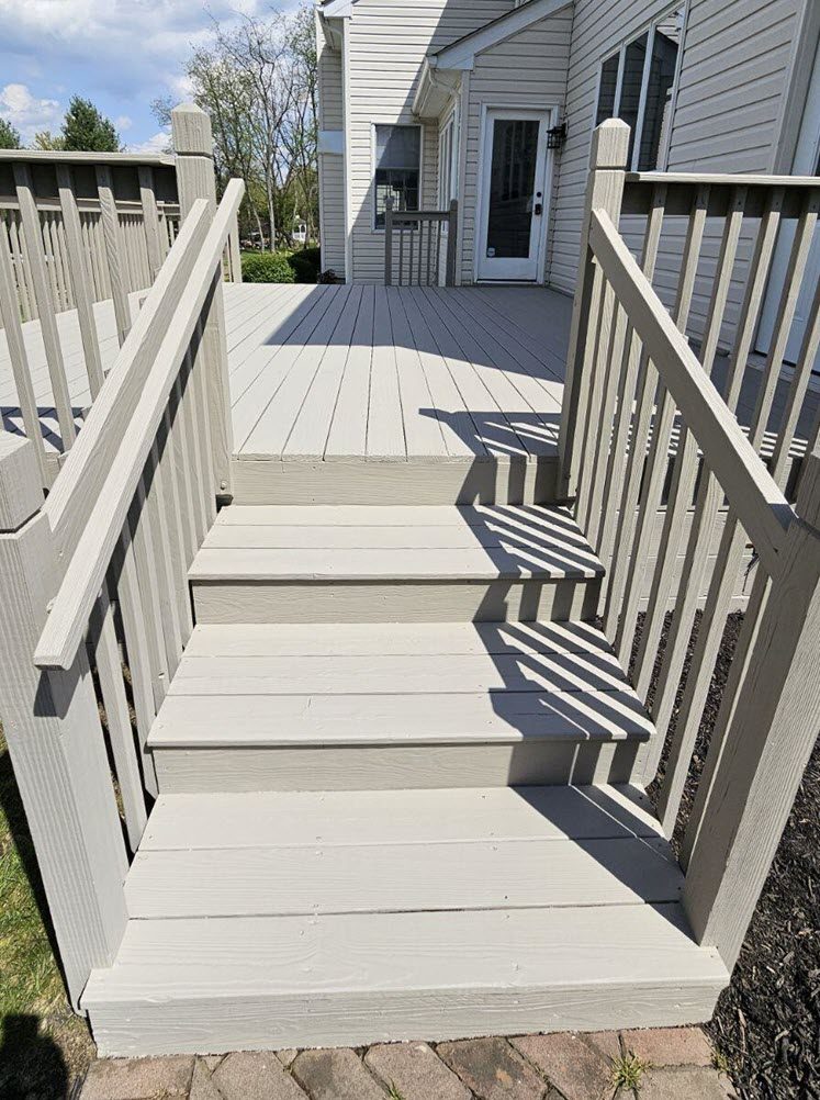 photo of repainted deck in hampton new jersey Preview Image 1