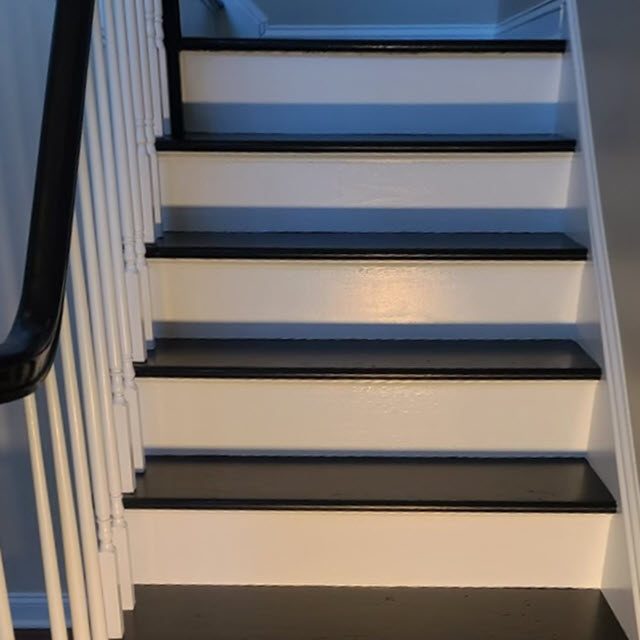 photo of repainted staircase in whitehouse station new jersey Preview Image 1