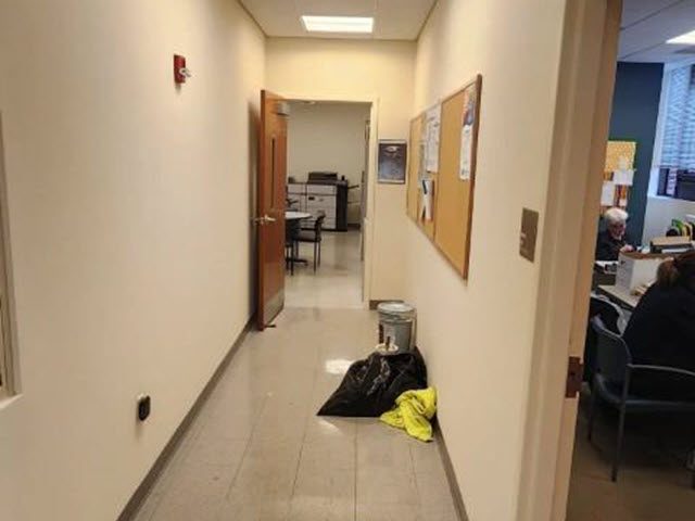 photo of repainted hospice center in the hunterdon county hospital Preview Image 1