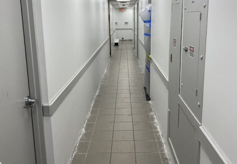 repainted ta travel center in bloomsbury new jersey