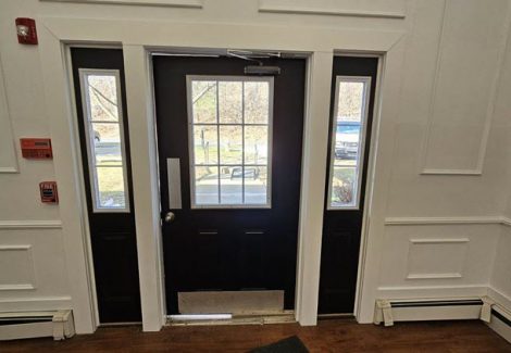 photo of repainted gateway terrace apartments in easton pa