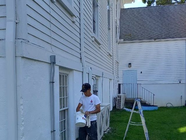 photo of repainted exterior of the clinton united methodist church in clinton nj Preview Image 3