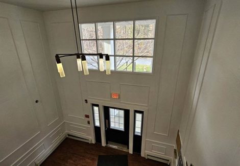 photo of repainted gateway terrace apartments in easton pa