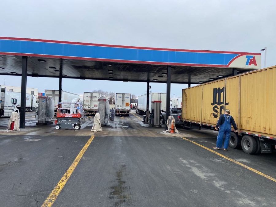 repainted ta travel center in bloomsbury new jersey Preview Image 1