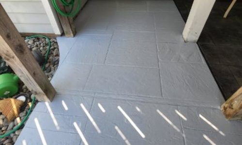 Power-Washed & Repainted Walkway