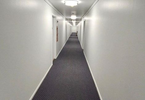 photo of repainted gateway terrace apartments in easton pa