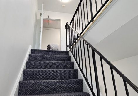 photo of repainted gateway terrace apartments in easton pa