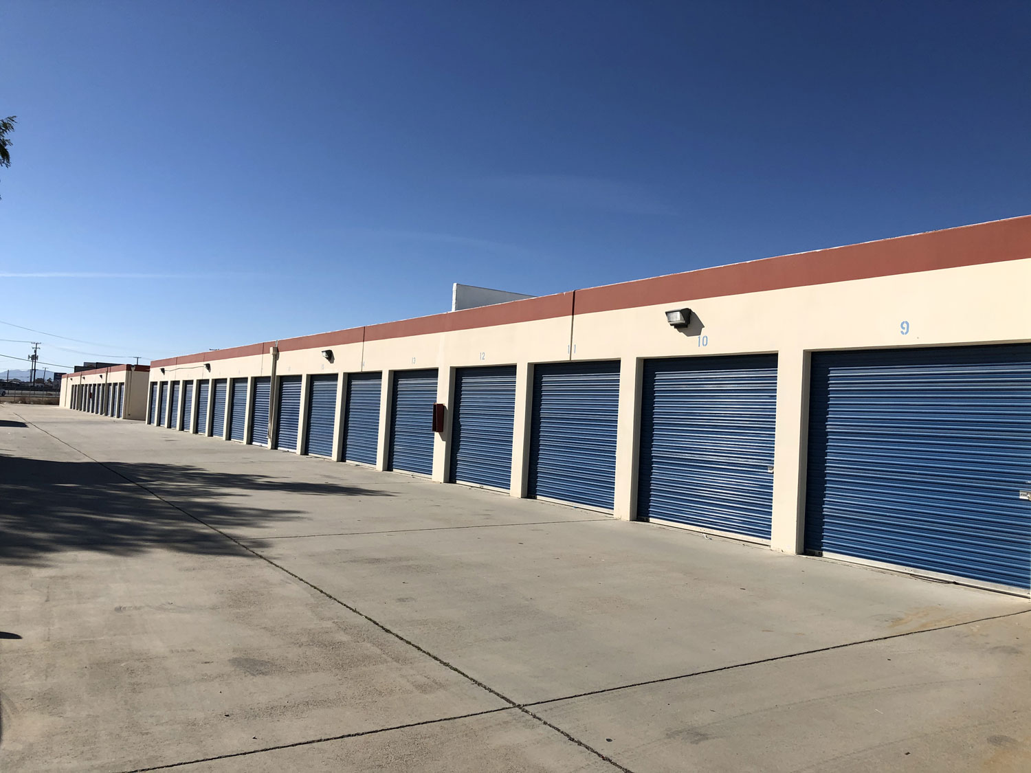 after storage facility painting