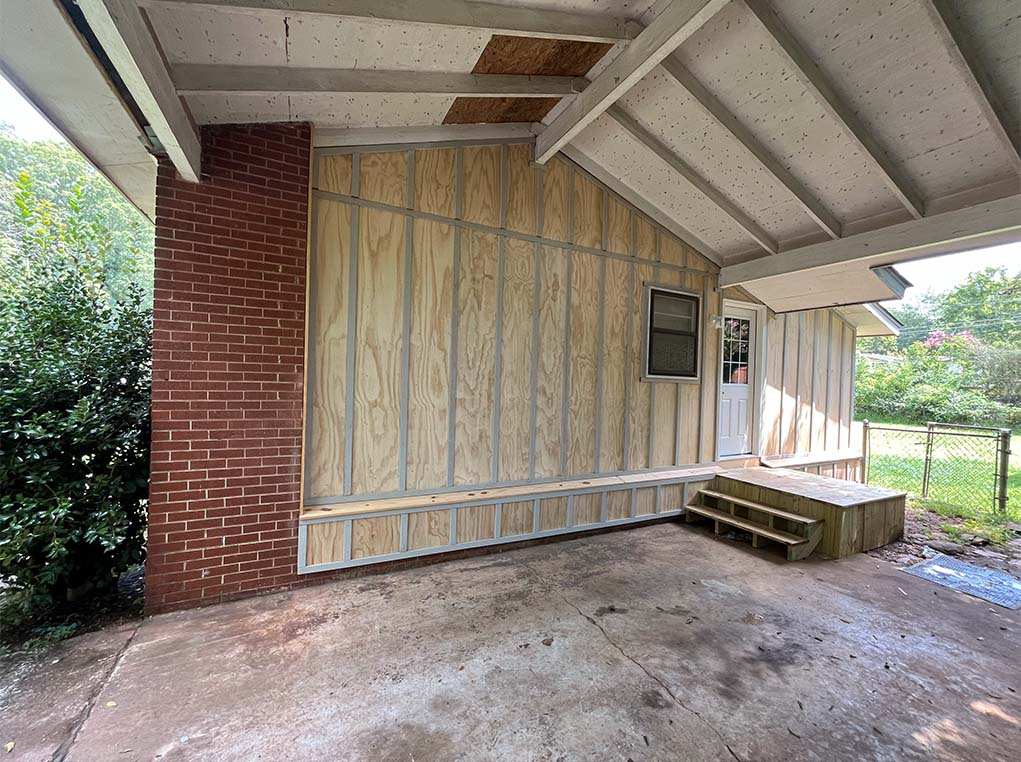 Huntsville Exterior Painting - Before