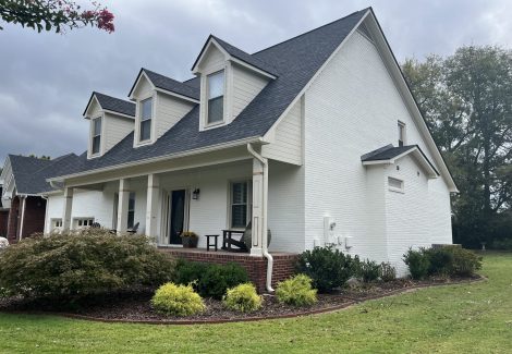 Exterior Brick Repaint