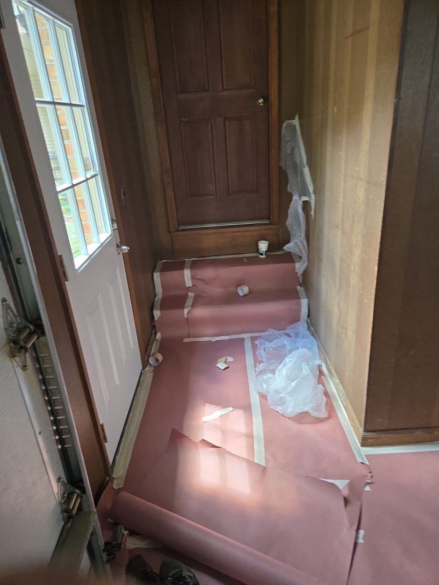 During - Huntsville Interior Garage Paint Job Preview Image 4