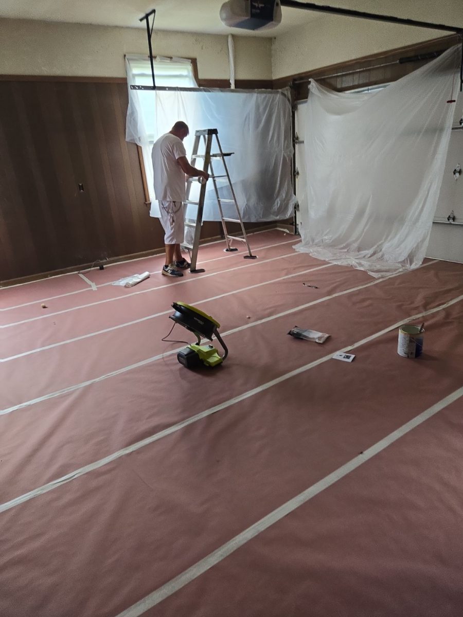 During - Huntsville Interior Garage Paint Job Preview Image 6