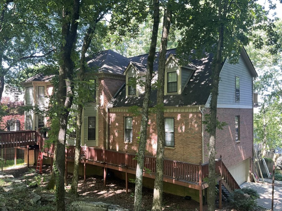 Full exterior painting of a 4 story home - before Preview Image 6