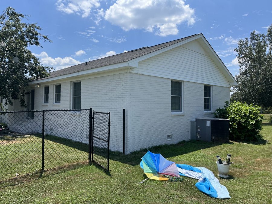 Older traditional brick was painted Shoji White - after Preview Image 9