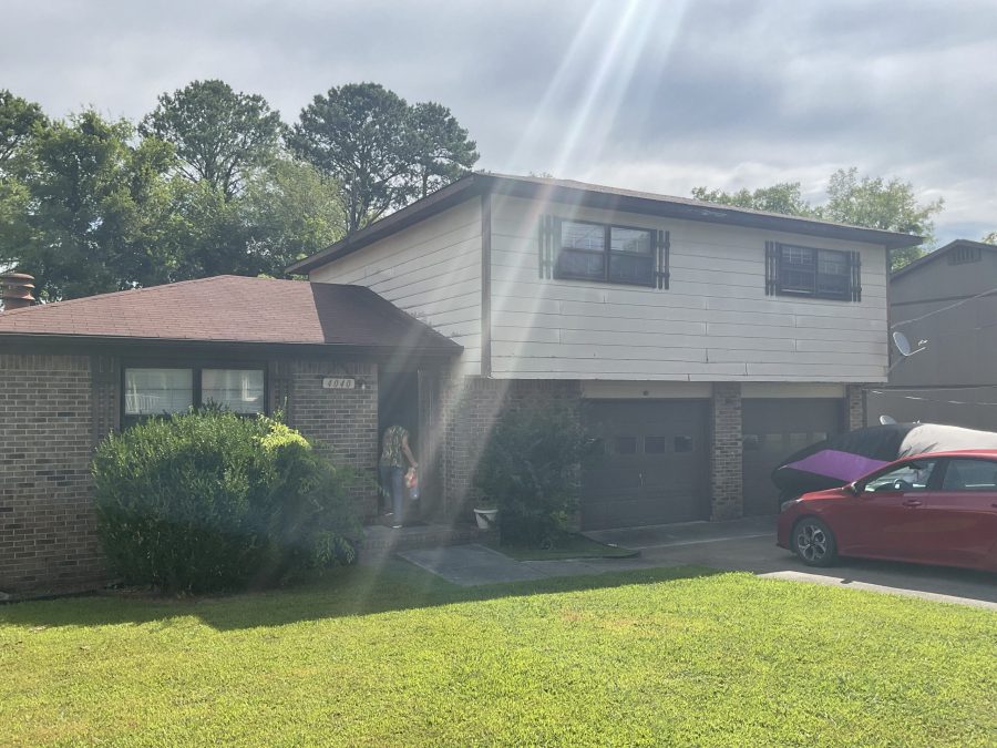 Exterior siding repair and painting - before Preview Image 1