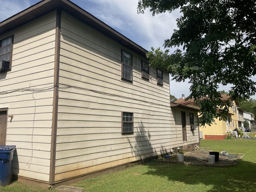 Exterior siding repair and painting - before Preview Image 4