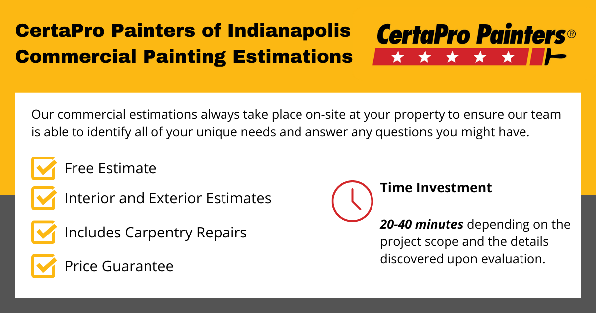 commercial painting estimations indianapolis