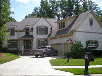 Exterior painting in Fishers, IN by CertaPro Painters.