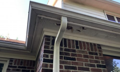 Rotting Soffit Boards