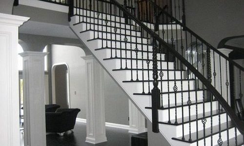 Black and White Stairs