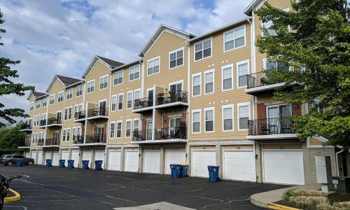 Townhome Exterior Wood Repairs & Painting