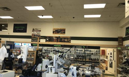 Interior Retail Sales Floor Painting