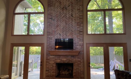 Fireplace View