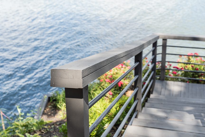 painted handrail on waterfront deck Preview Image 10