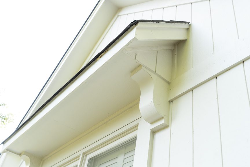 white painted wood siding and trim Preview Image 9