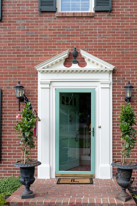 brick house front door painted Preview Image 4