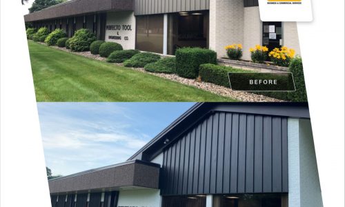 Before & After - Warehouse Exterior