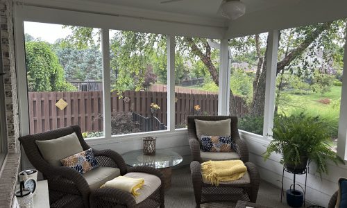 Interior Of The Porch (After)