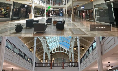 Shopping Mall Buford, GA - Before & After