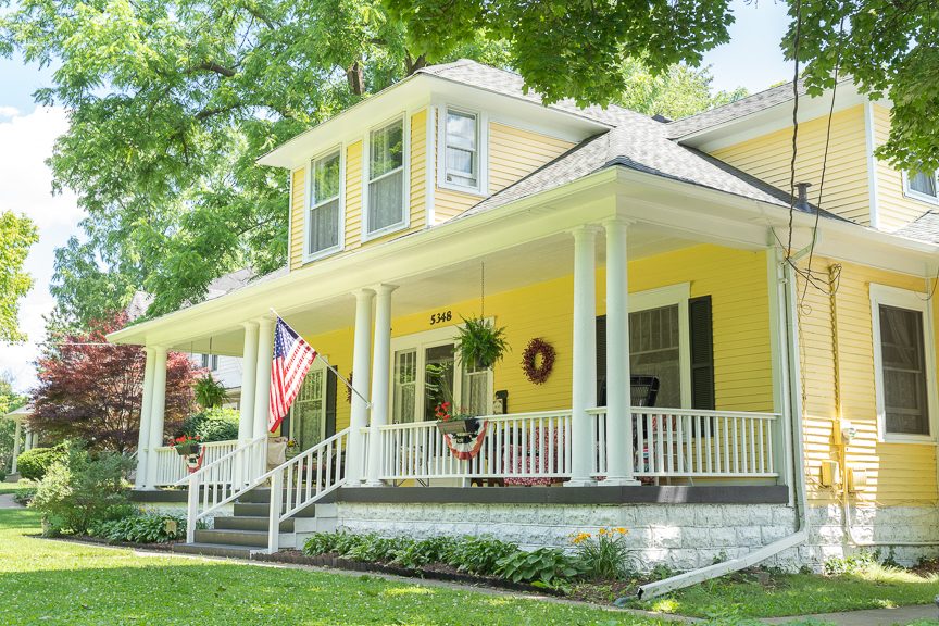 view from front right corner of home after painting project Preview Image 8