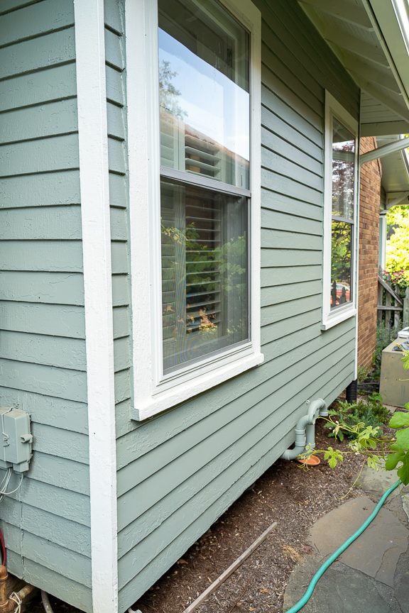 corner view of painted house Preview Image 5