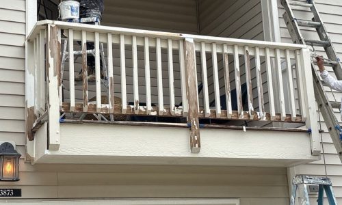Balcony Railing Refinshing